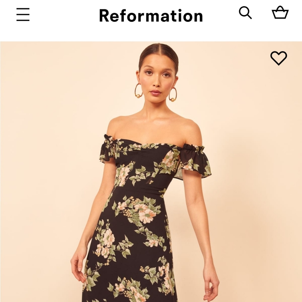 Reformation Butterfly Dress